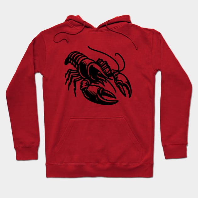 Crawfish Hoodie by KayBee Gift Shop